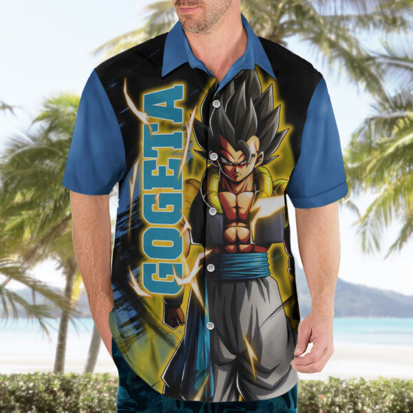 Chemise hawaïenne Gogeta Dragon Ball - Maison Otaku – Image 3