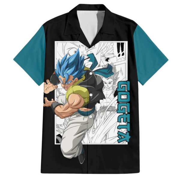 Chemise hawaïenne Gogeta Dragon Ball - Maison Otaku
