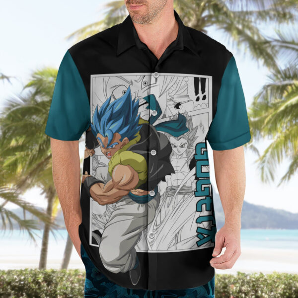 Chemise hawaïenne Gogeta Dragon Ball - Maison Otaku – Image 3