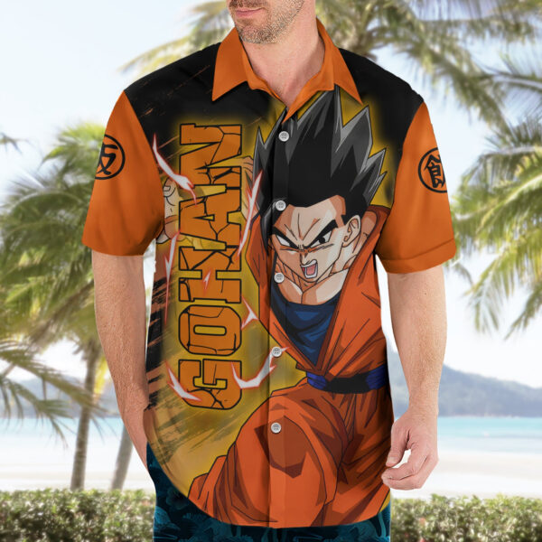 Chemise hawaïenne Gohan Dragon Ball - Maison Otaku – Image 3