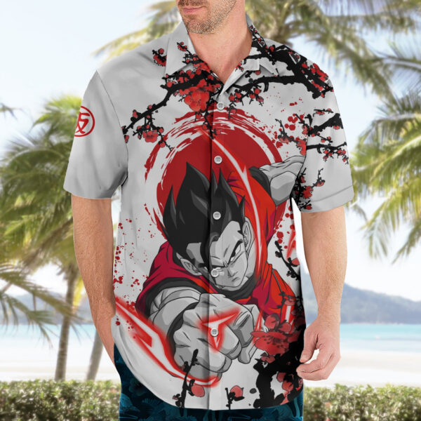 Chemise hawaïenne Gohan Dragon Ball style japonais - Maison Otaku – Image 3