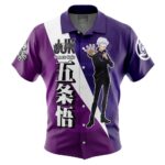 Chemise hawaïenne Gojo Satoru “Hollow Purple” Jujutsu Kaisen – Maison Otaku