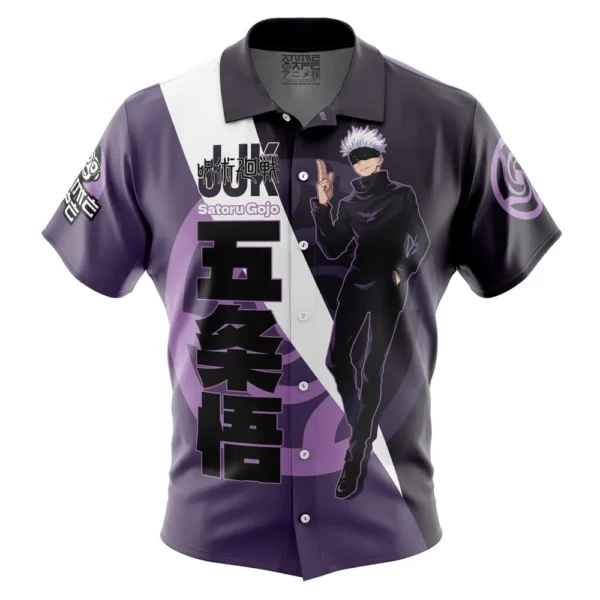 Chemise hawaïenne Gojo Satoru Jujutsu Kaisen - Maison Otaku