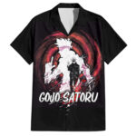 Chemise hawaïenne Gojo Satoru Jujutsu Kaisen galaxie – Maison Otaku