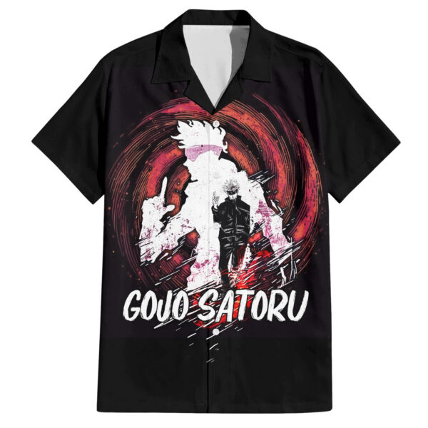 Chemise hawaïenne Gojo Satoru Jujutsu Kaisen galaxie - Maison Otaku