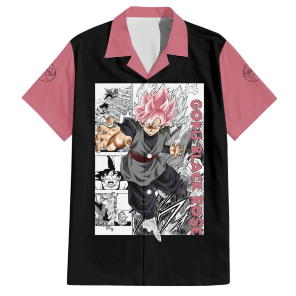 Chemise hawaïenne Goku Black Rose Dragon Ball - Maison Otaku