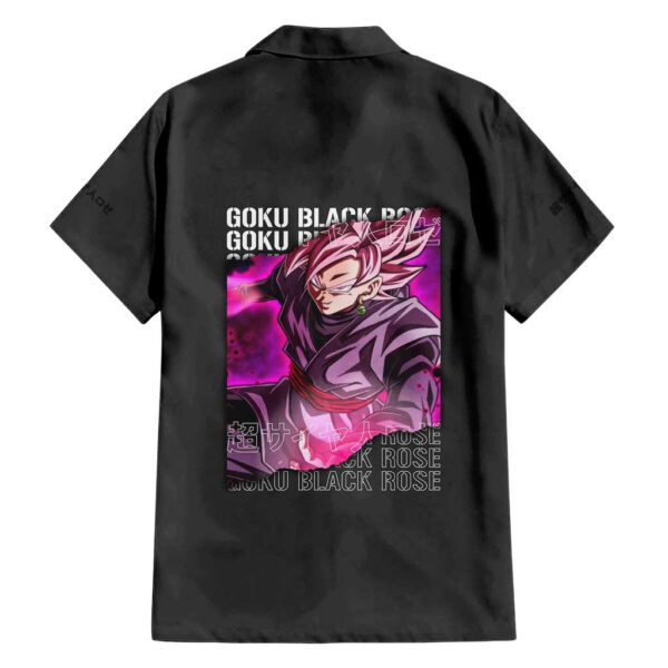 Chemise hawaïenne Goku Black Rose Dragon Ball - Maison Otaku – Image 2