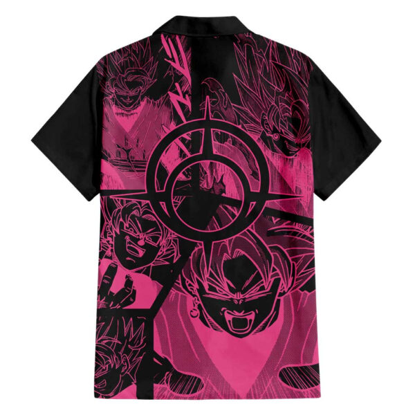 Chemise hawaïenne Goku Black Rose Dragon Ball motif manga - Maison Otaku – Image 2