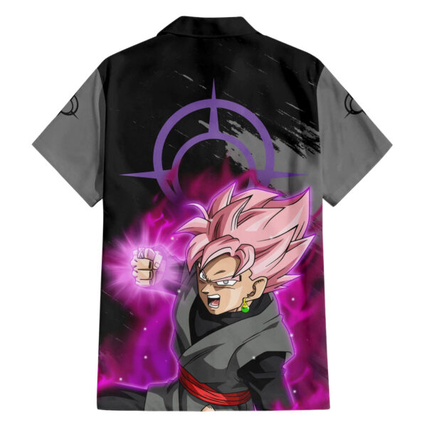 Chemise hawaïenne Goku Black Rose - Maison Otaku – Image 2