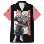 Chemise hawaïenne Goku Black Rose Dragon Ball motif manga – Maison Otaku