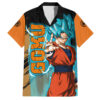 Chemise hawaïenne Goku Blue Dragon Ball - Maison Otaku