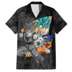 Chemise hawaïenne Goku Blue Dragon Ball – Maison Otaku