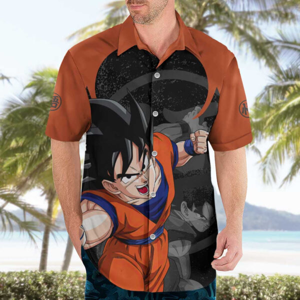 Chemise hawaïenne Goku Dragon Ball Z - Maison Otaku – Image 3