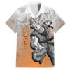 Chemise hawaïenne Goku Dragon Ball Manga - Maison Otaku