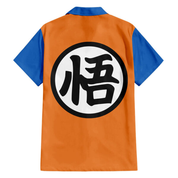 Chemise hawaïenne symbole Kanji Goku Dragon Ball - Maison Otaku – Image 2
