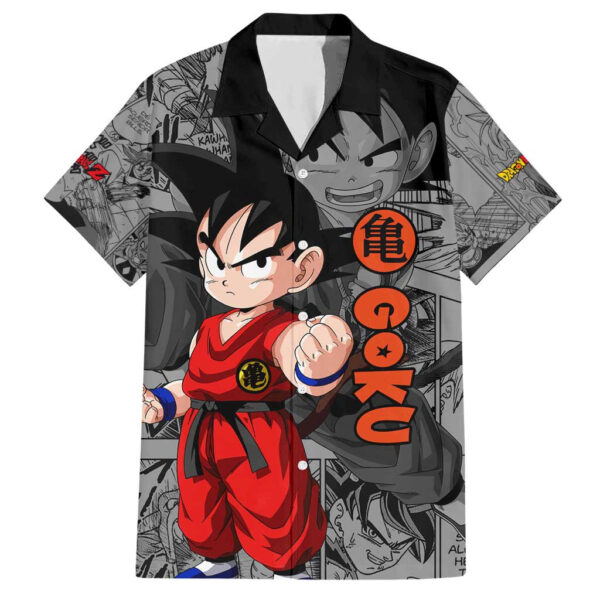 Chemise hawaïenne Goku enfant Dragon Ball Manga - Maison Otaku
