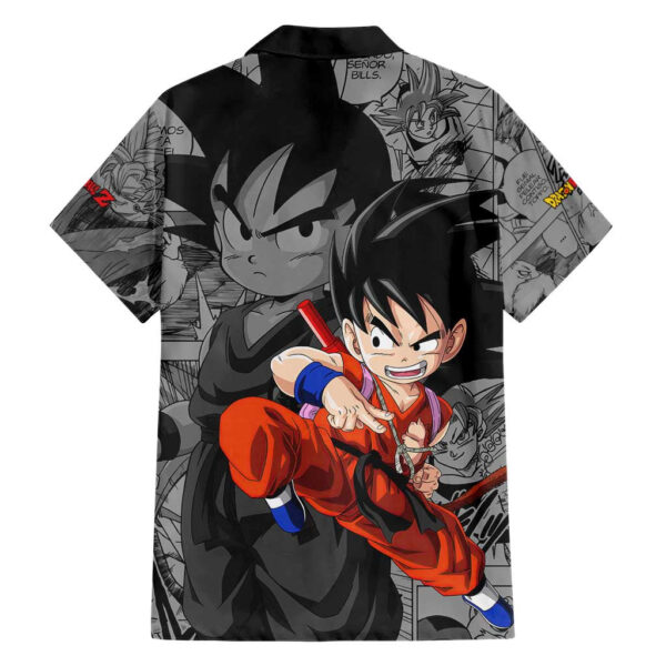 Chemise hawaïenne Goku enfant Dragon Ball Manga - Maison Otaku – Image 2