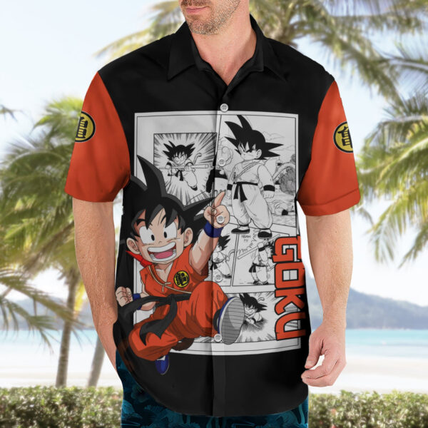 Chemise hawaïenne Goku enfant Dragon Ball - Maison Otaku – Image 3