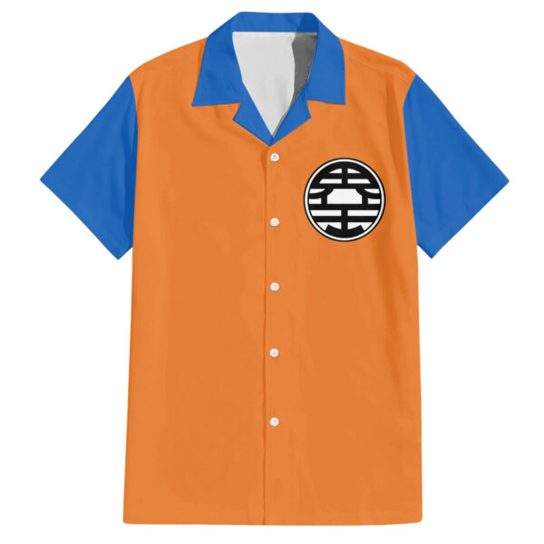 Chemise hawaïenne Goku et Kaïo Dragon Ball - Maison Otaku