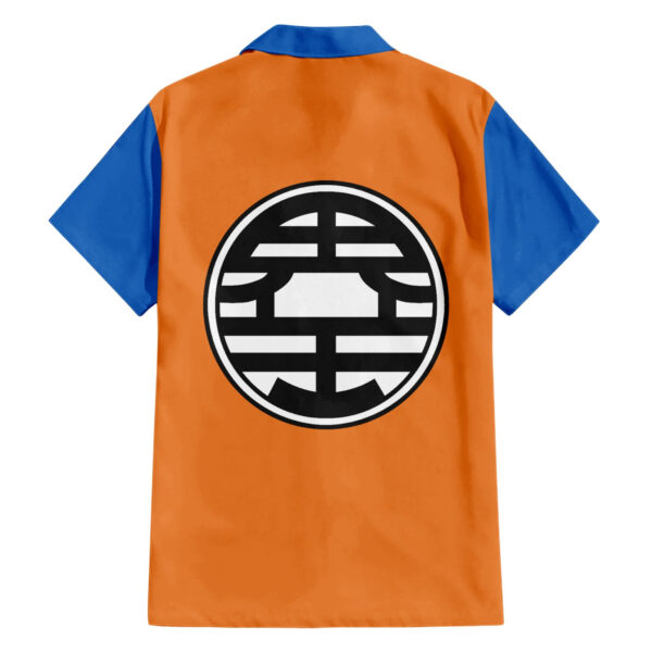 Chemise hawaïenne Goku et Kaïo Dragon Ball - Maison Otaku – Image 2