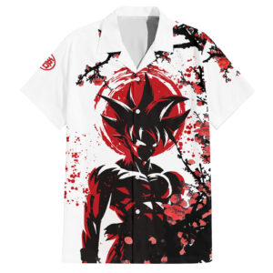 Chemise hawaïenne style Goku Dragon Ball - Maison Otaku
