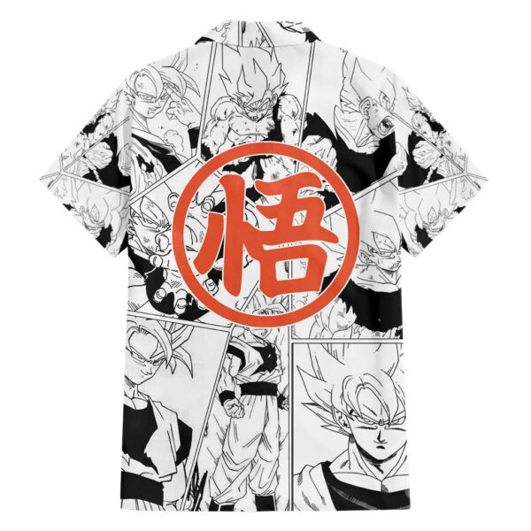 Chemise hawaïenne Goku Super Saiyan 2 Dragon Ball - Maison Otaku – Image 2