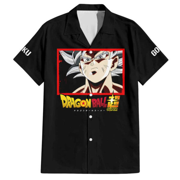 Chemise hawaïenne Goku Ultra Instinct Dragon Ball - Maison Otaku