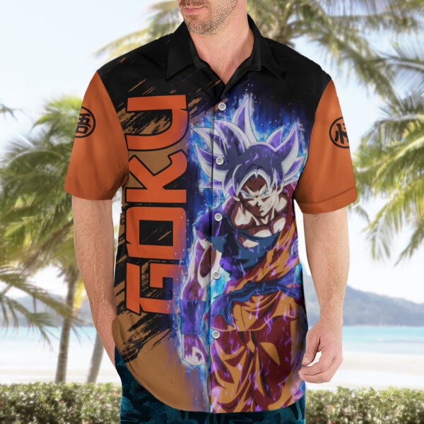 Chemise hawaïenne Goku Ultra Instinct - Maison Otaku – Image 3
