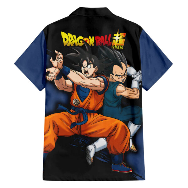 Chemise hawaïenne Goku & Vegeta Super - Maison Otaku – Image 2