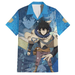 Chemise hawaïenne Yuno Golden Dawn Black Clover - Maison Otaku