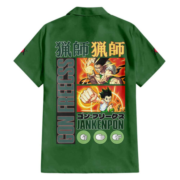 Chemise hawaïenne Gon Freecss Hunter x Hunter - Maison Otaku – Image 2