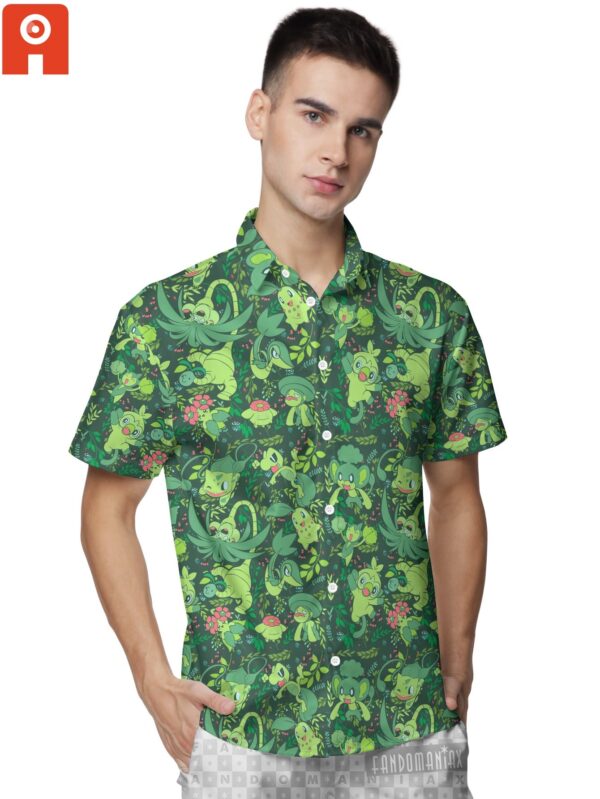 Chemise hawaïenne Aloha style Plante - Maison Otaku – Image 2