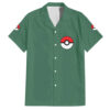 Chemise hawaïenne Pokémon type Plante - Maison Otaku