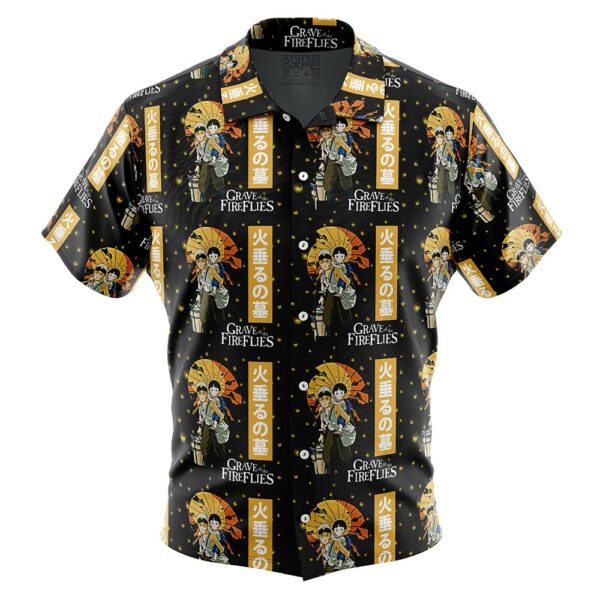 Chemise hawaïenne Le Tombeau des Lucioles Studio Ghibli - Maison Otaku