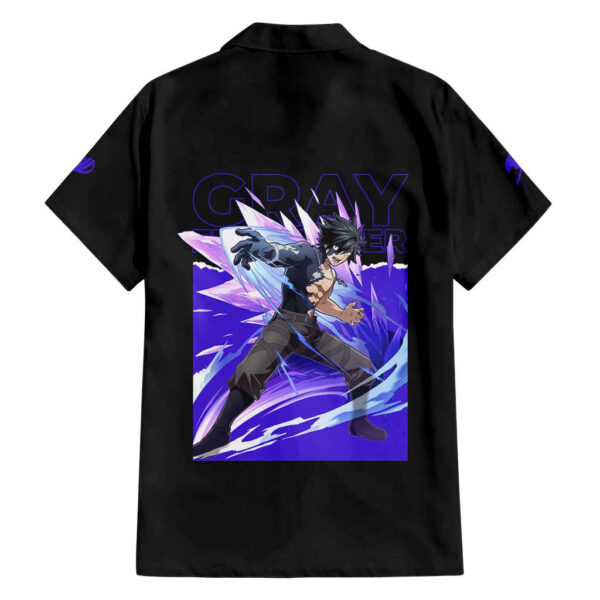 Chemise hawaïenne Gray Fullbuster Fairy Tail - Maison Otaku – Image 2