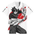 Chemise hawaïenne Gray Fullbuster silhouette – Maison Otaku
