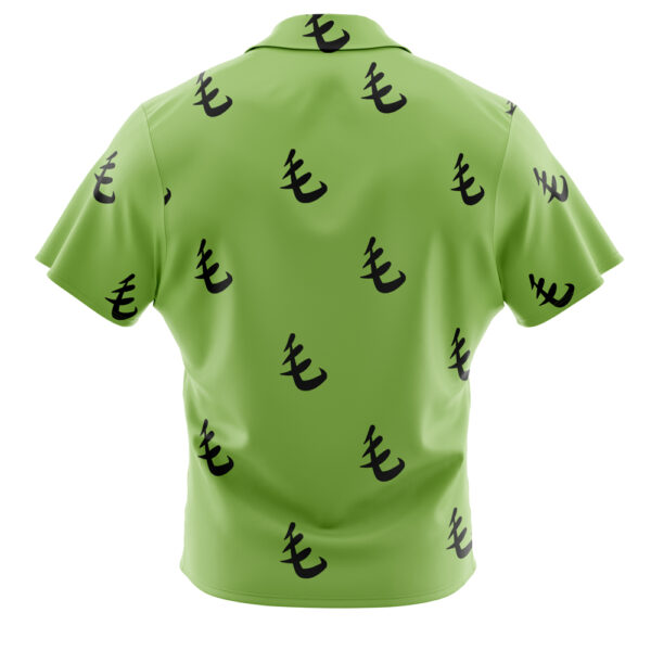 Chemise hawaïenne Motif Vert Saitama One Punch Man - Maison Otaku – Image 2