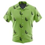 Chemise hawaïenne Motif Vert Saitama One Punch Man – Maison Otaku