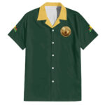 Chemise hawaïenne Ranger Vert Power Rangers – Maison Otaku