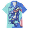 Chemise hawaïenne Greninja Pokémon Anime - Maison Otaku