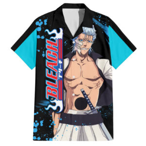 Chemise hawaïenne Grimmjow Bleach - Maison Otaku