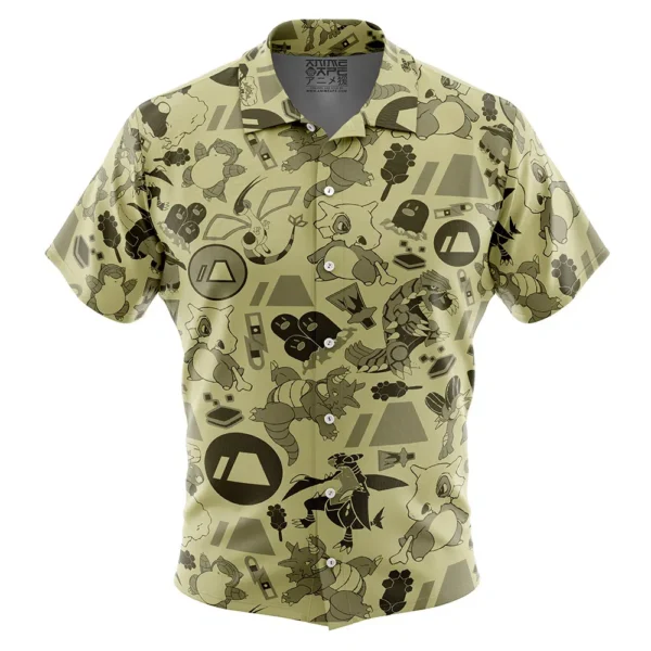 Chemise hawaïenne Pokémon Sol - Maison Otaku
