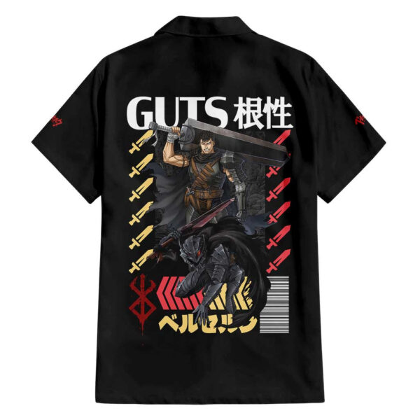 Chemise hawaïenne Guts Berserk Ball Anime - Maison Otaku