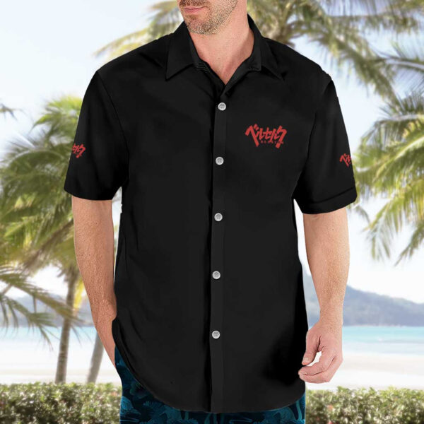 Chemise hawaïenne Guts Berserk Ball Anime - Maison Otaku – Image 3