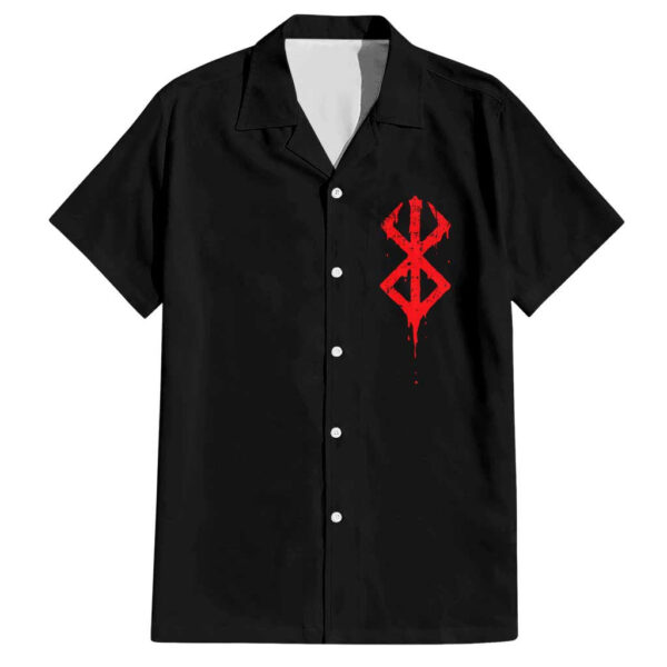 Chemise hawaïenne Guts Berserk Anime - Maison Otaku
