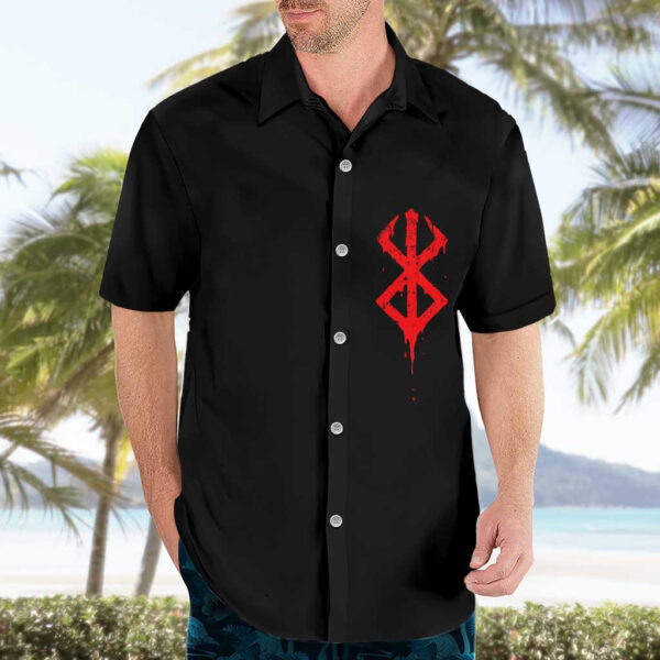 Chemise hawaïenne Guts Berserk Anime - Maison Otaku – Image 3