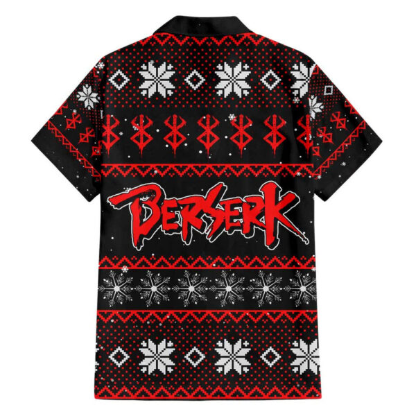 Chemise hawaïenne Guts Berserk Noël Anime Mix - Maison Otaku – Image 2