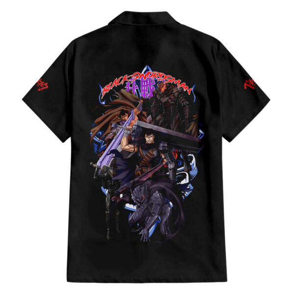 Chemise hawaïenne Guts Berserk V2 Anime - Maison Otaku