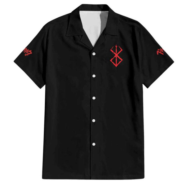 Chemise hawaïenne Guts Berserk V2 Anime - Maison Otaku – Image 2