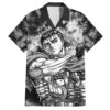 Chemise hawaïenne Guts Berserk style grunge - Maison Otaku
